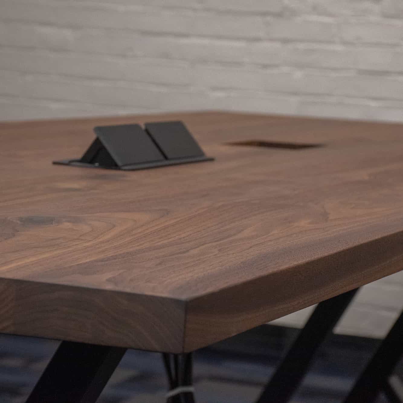 Elite Walnut Conference Table - Image 6