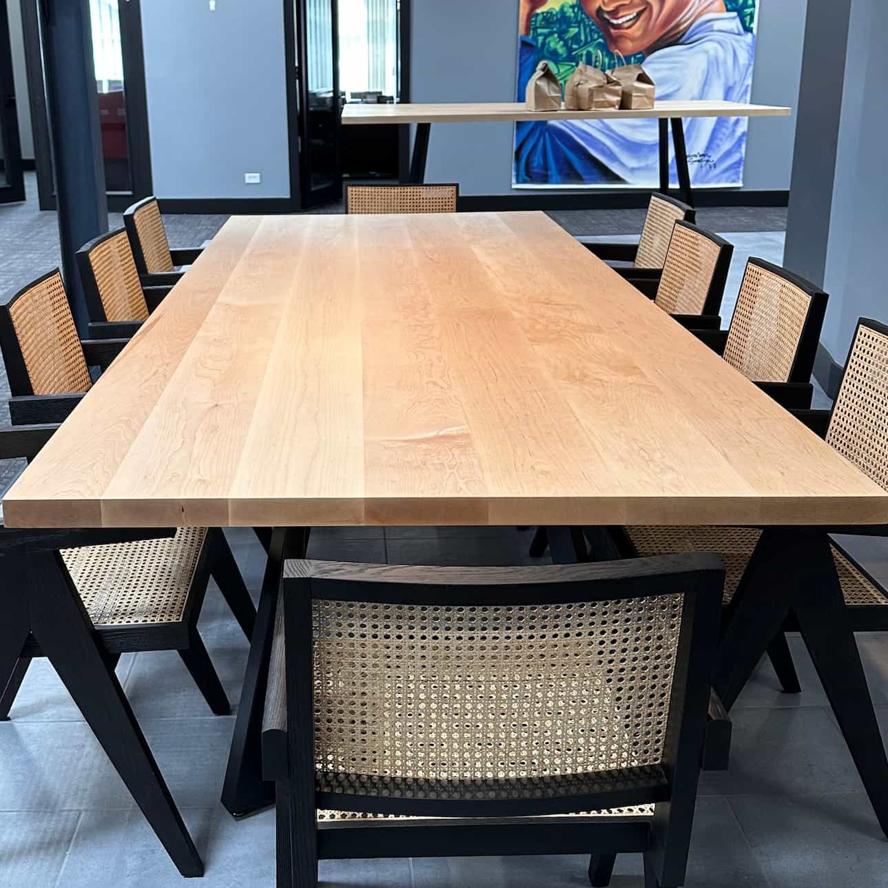 Serene Maple Conference Table - Image 8